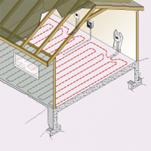 CAD Drawings nVent Thermal Management Floor Heating Cables 